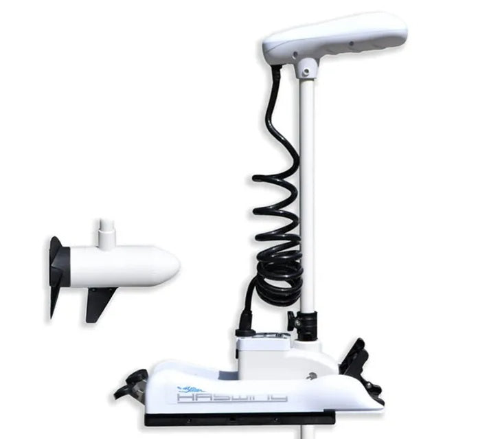 Haswing Italia Motore kayak da prua modello Cayman 55LB cod. HSW50736_152 - gambo 152 cm funzione ancora e GPS per MARE e LAGO