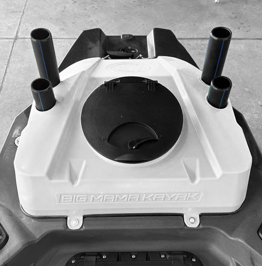 Cover rigido con 4 portacanne a riposo per Triken 330 S Live