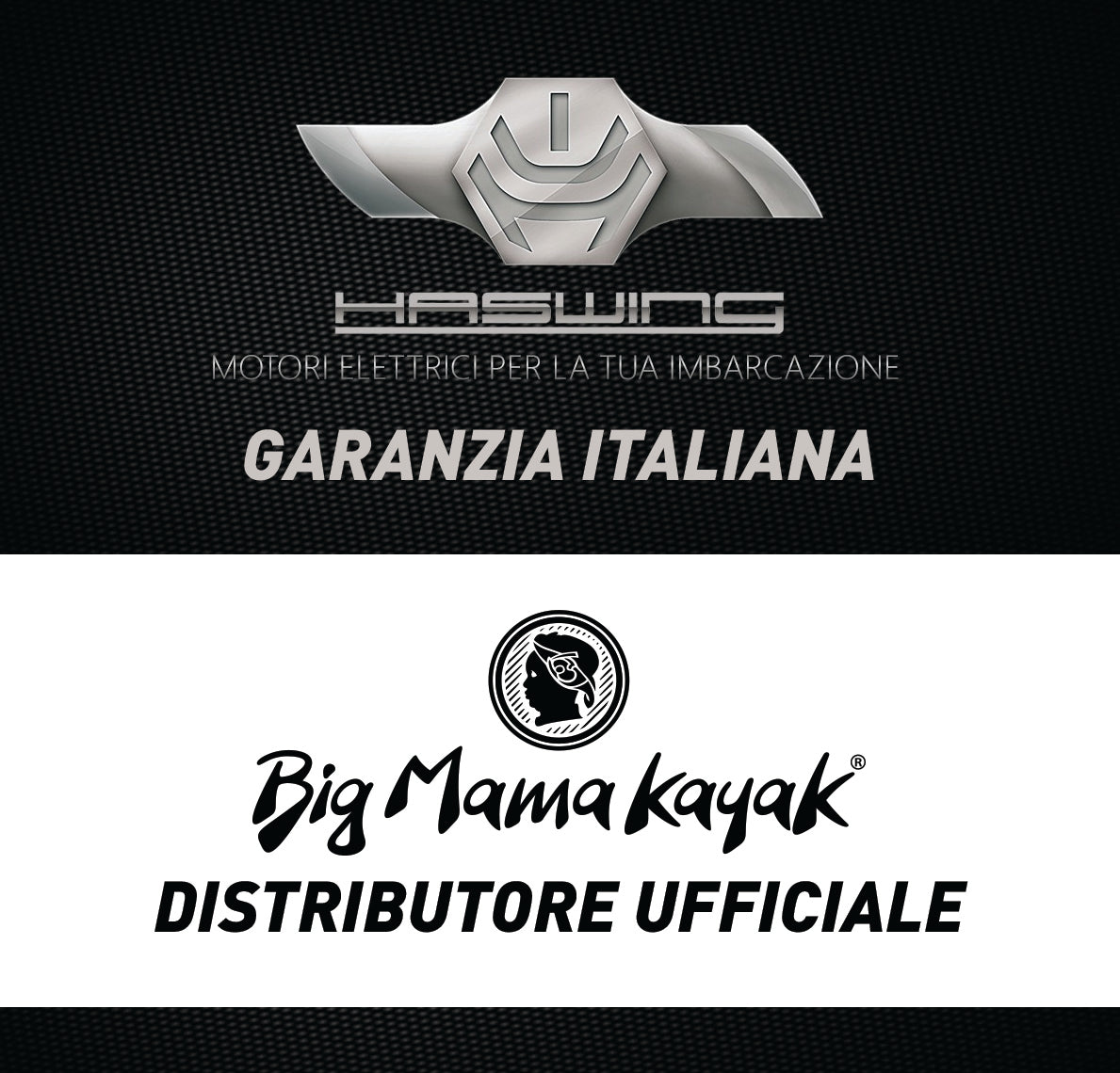 Haswing Italia Motore kayak da poppa modello Osapian 55LB cod. HSW50703_90 - gambo 90 cm per MARE e LAGO