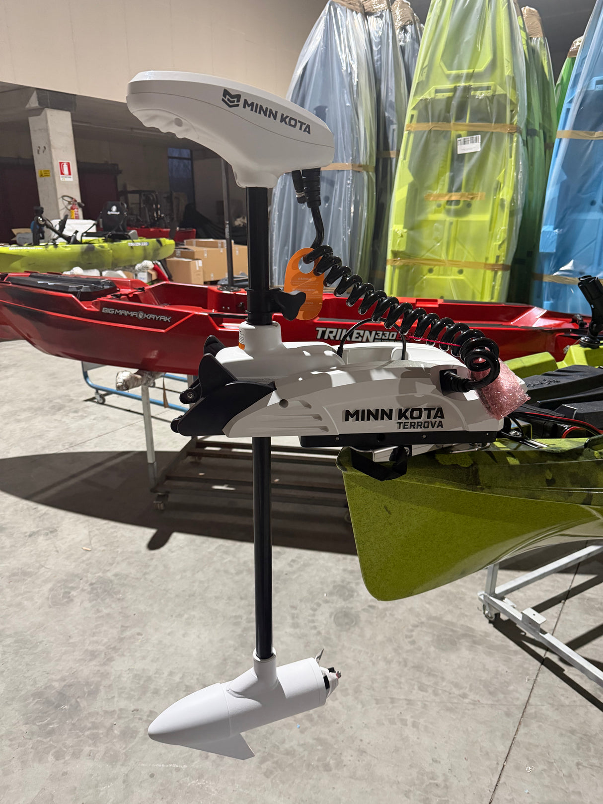Minnkota Riptide Kayak Terrova 55LB 36″ MR Motore elettrico da prua per Kayak con funzione ancora cod.JM-1358339