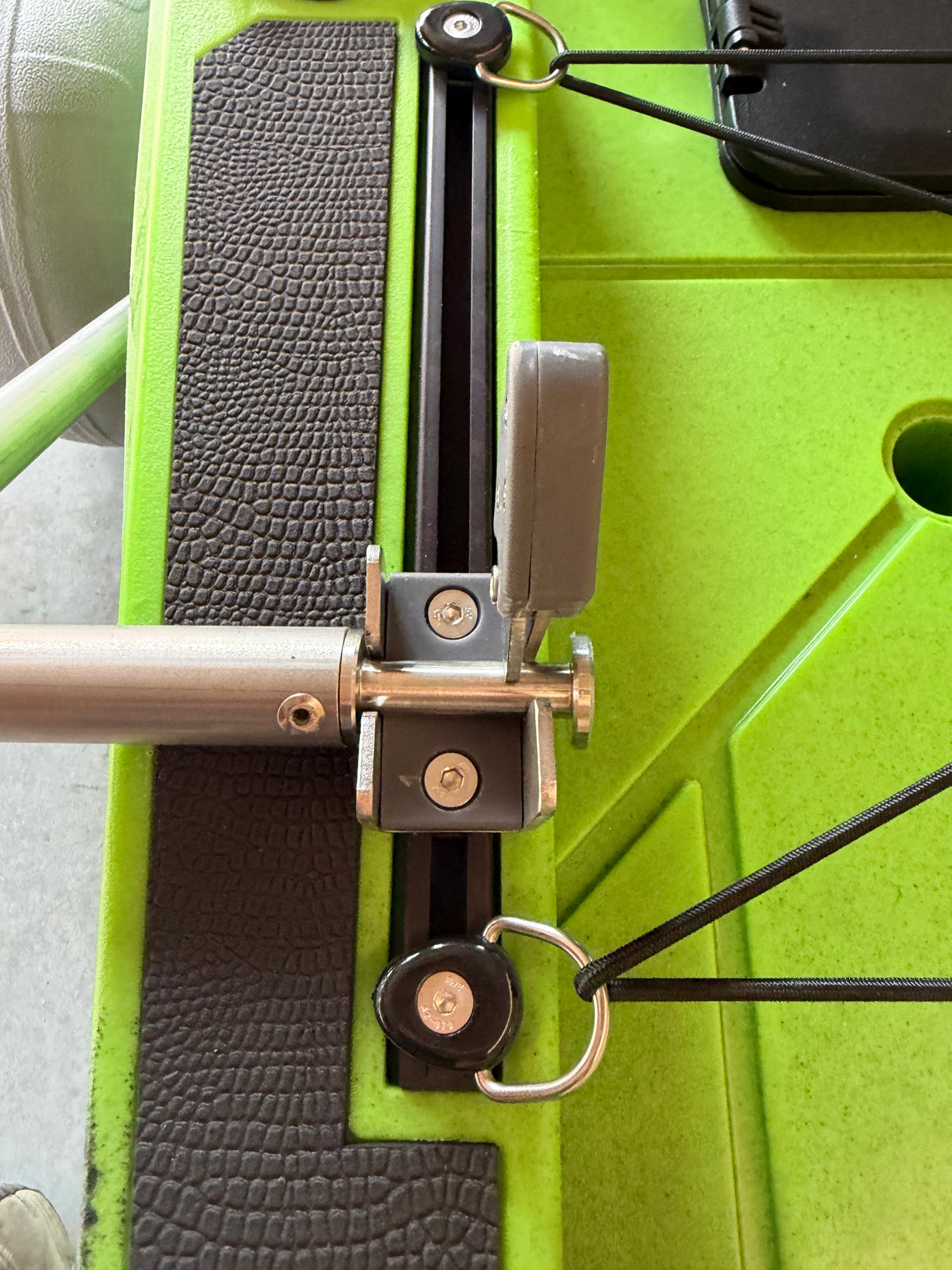 Carrello retrattile a sgancio rapido per Triken 330 350 380 Big Mama Kayak, incluse ruote da sabbia