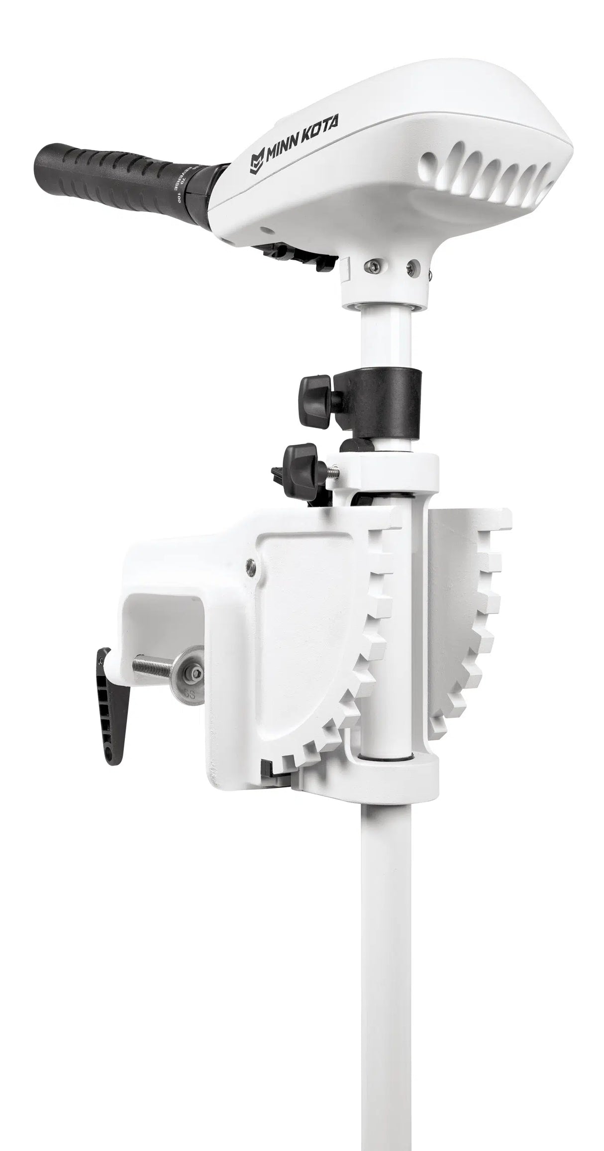 MINN KOTA RIPTIDE TRANSOM 80Lbs/42″ / 24 Vdc BIANCO - Digital Mximizer - Motore per Kayak per poppa / centrale - mare  -  COD: JM-1363831 Categoria: Riptide Transom