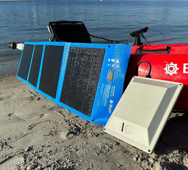 Pannello solare per kayak SUN80 Waterproof Solar Panel V2 Bixpy
