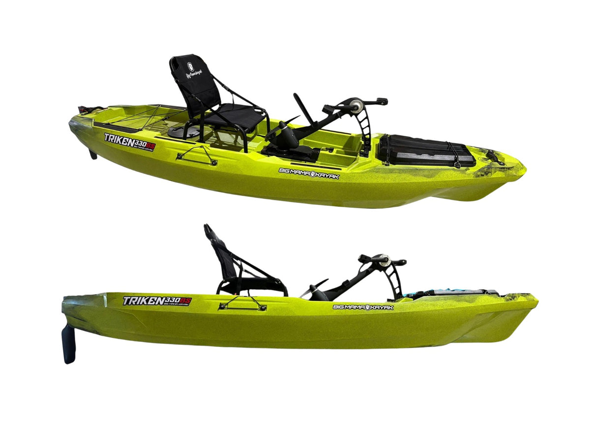 Kayak a pedali BIG MAMA KAYAK A PEDALI TRIKEN 330 base