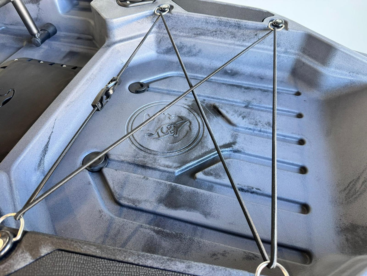 Kit 5cv composto da : Kayak da pesca a pedali Big Mama Triken 330 S divisibile + Garmin Striker vivid 5 + Kit braccetto