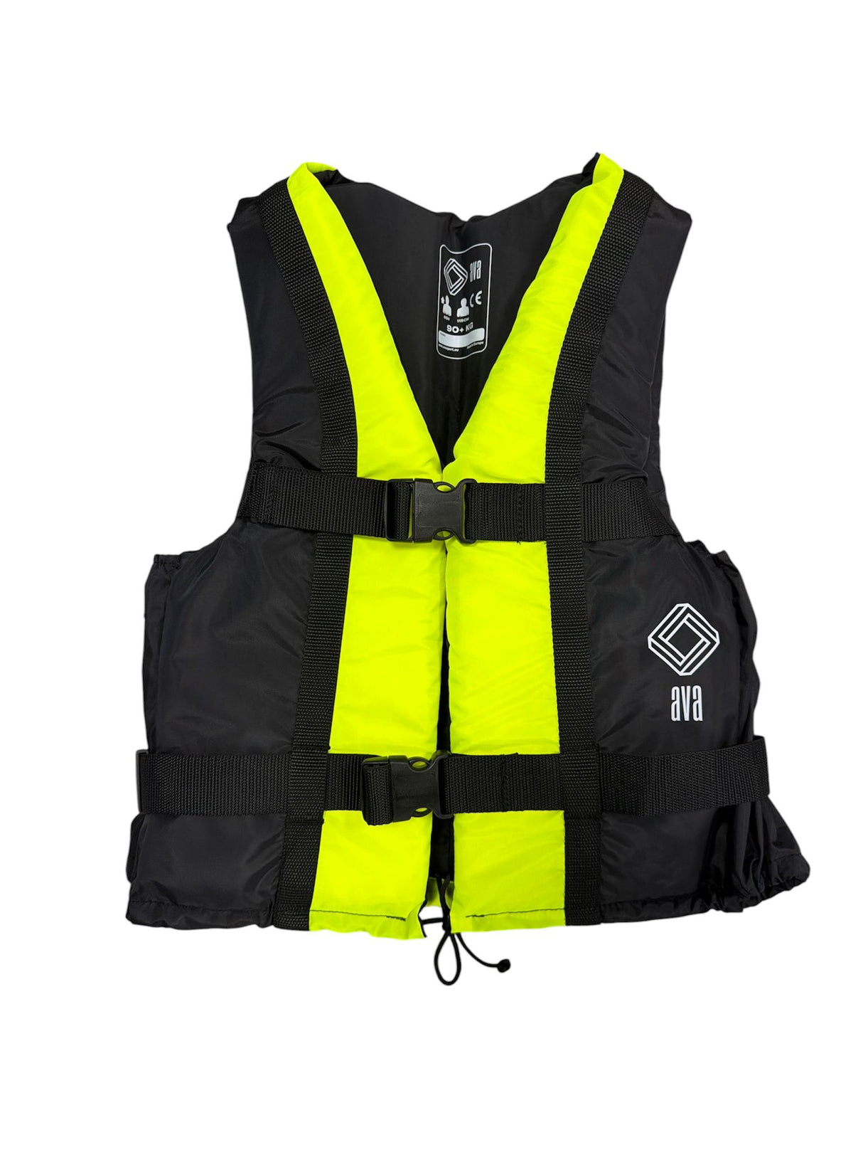 Gilet Salvagente mod. Aver colore giallo, portata 50-70 kg