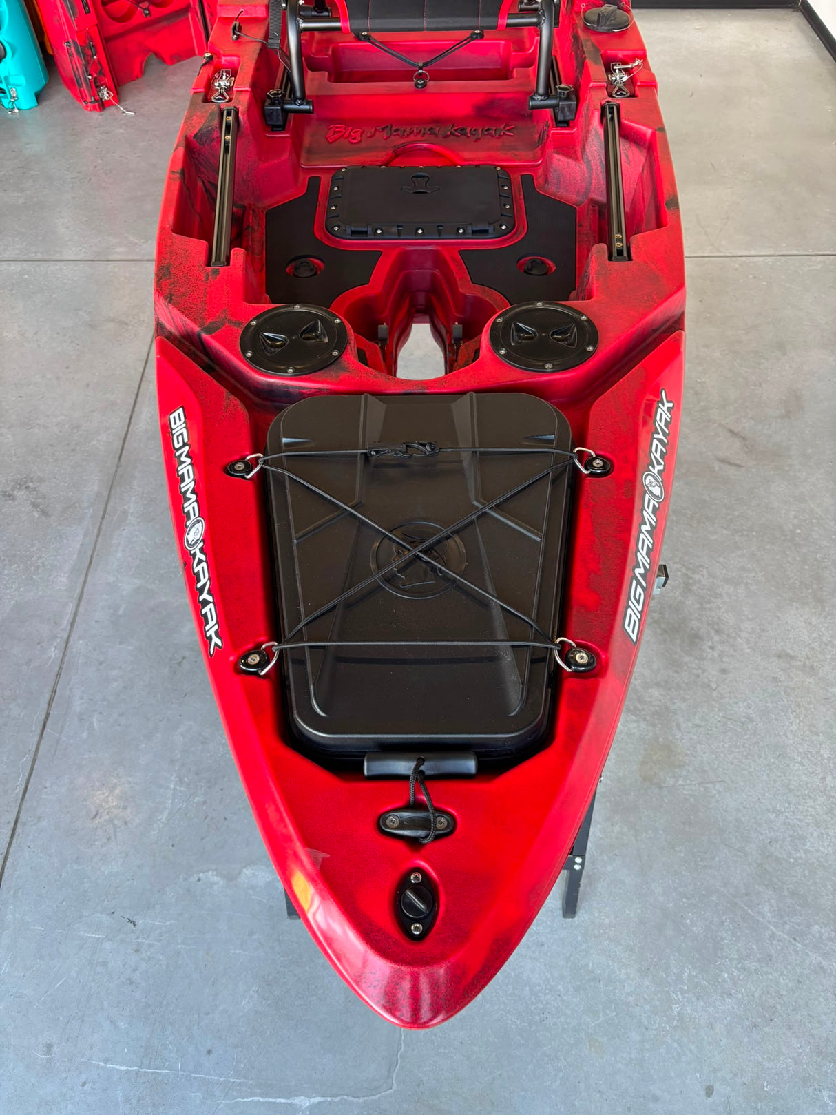 Kayak da pesca a Pedali divisibile Big Mama Triken 330 SH divisibile