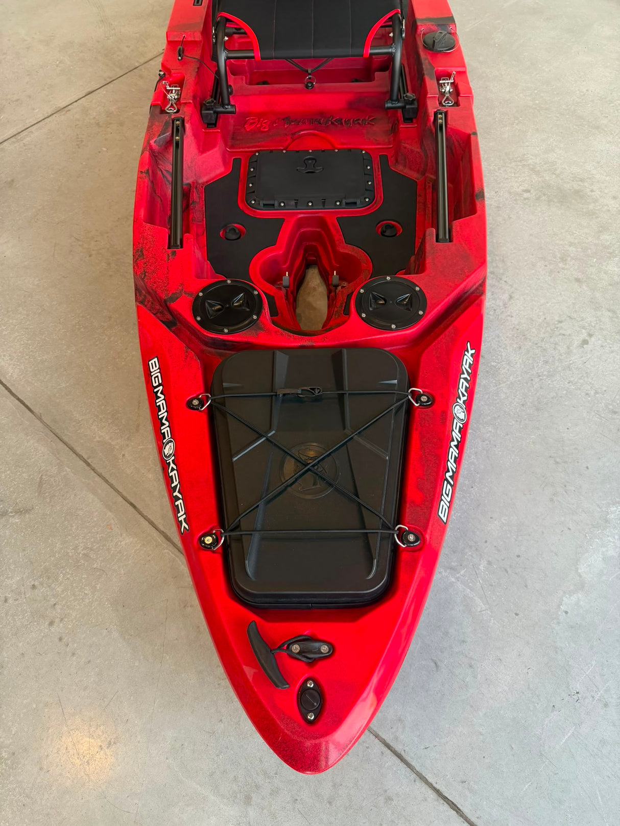 Kayak da pesca a Pedali divisibile Big Mama Triken 330 SH divisibile