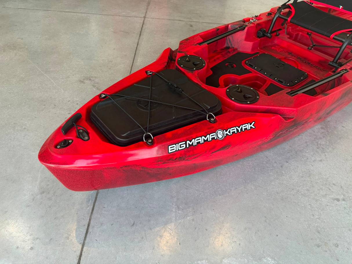 Kayak da pesca a Pedali divisibile Big Mama Triken 330 SH divisibile