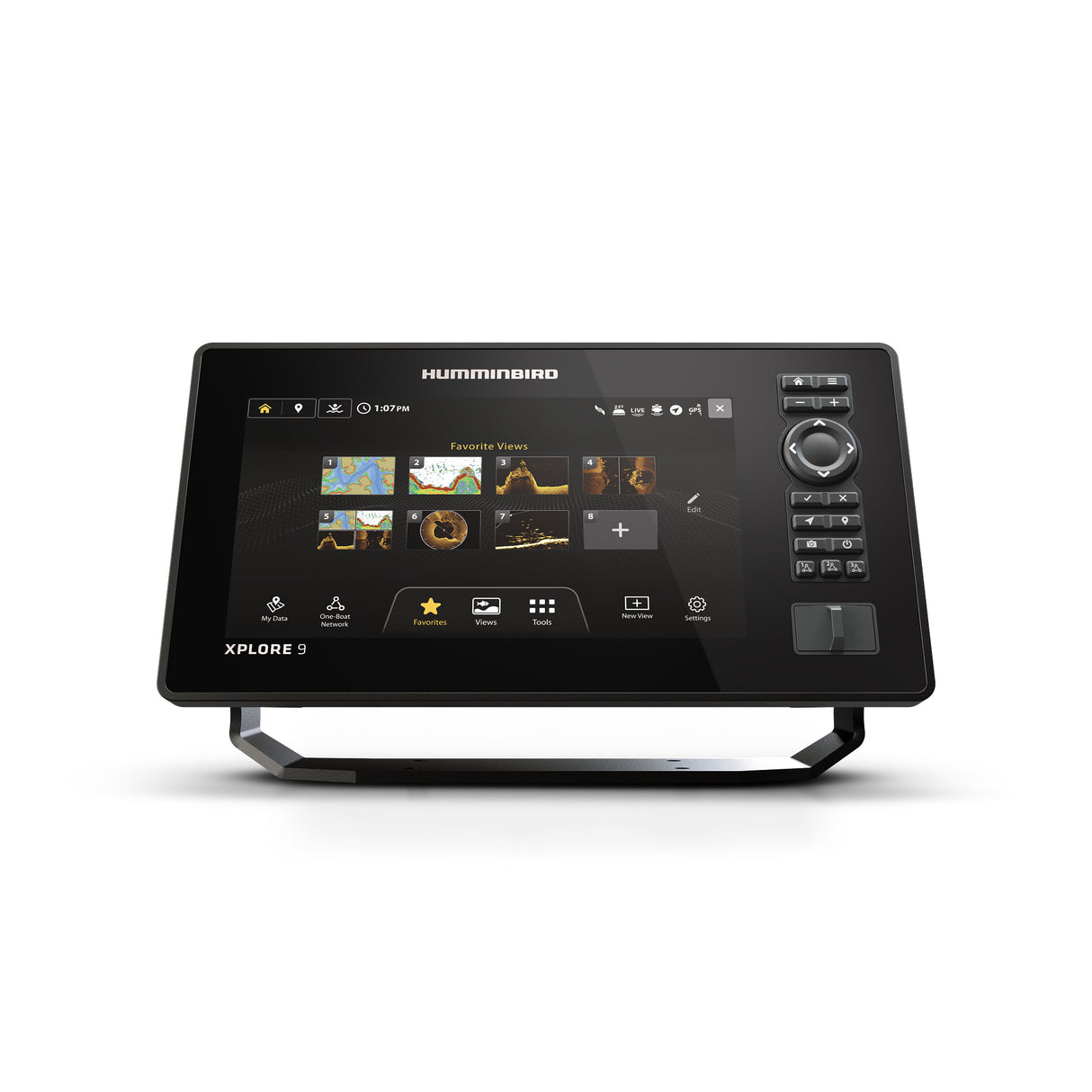 ECOSCANDAGLIO XPLORE 9 CHIRP CMSI+ GPS HUMMINBIRD Cod. JH-X9-000 DISPLAY 9" con Trasduttore