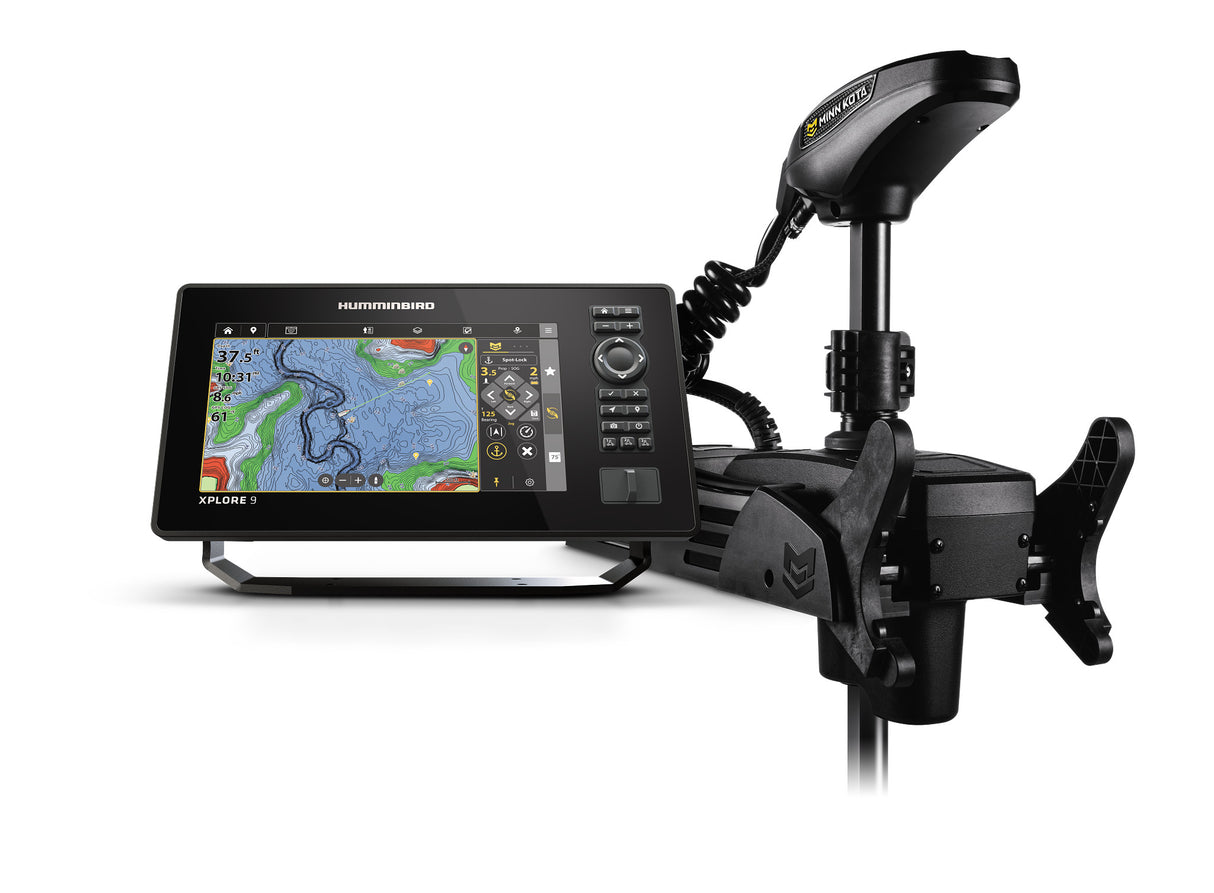 ECOSCANDAGLIO XPLORE 9 CHIRP CMSI+ GPS HUMMINBIRD Cod. JH-X9-000 DISPLAY 9" con Trasduttore