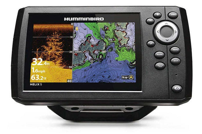 Ecoscandaglio Humminbird Helix 5 CHIRP GPS G3 include trasduttore da poppa Dual Spectrum cod.JH-H5-660