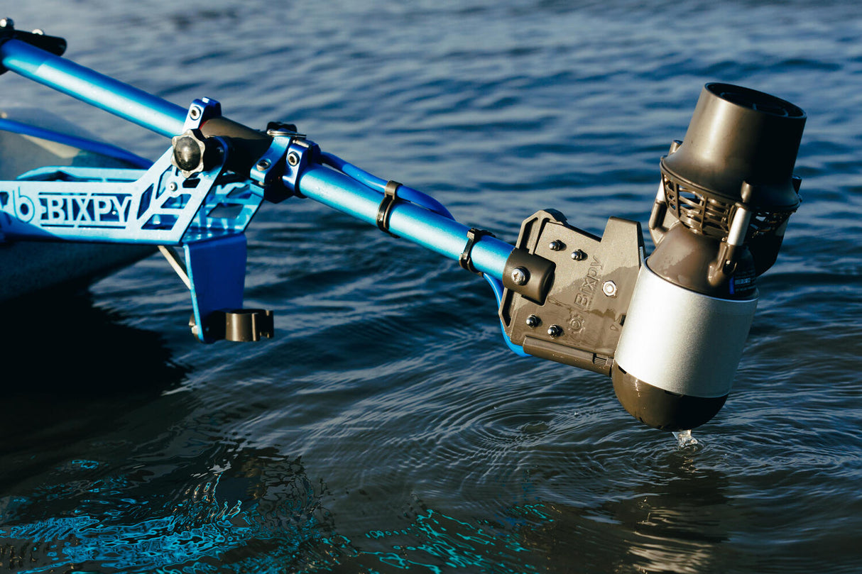 Bixpy Power Pole Adapter (K-1) Adattatore in alluminio con piastra orizzontale + palo verticale