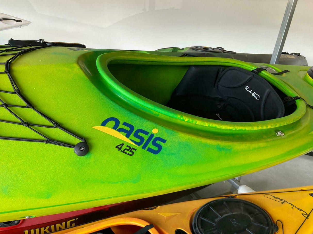Rainbow Oasis 4.25 Expedition - Kayak 1 Posto 425 Cm + Gavoni + Schienale + Sedile + Pagaia