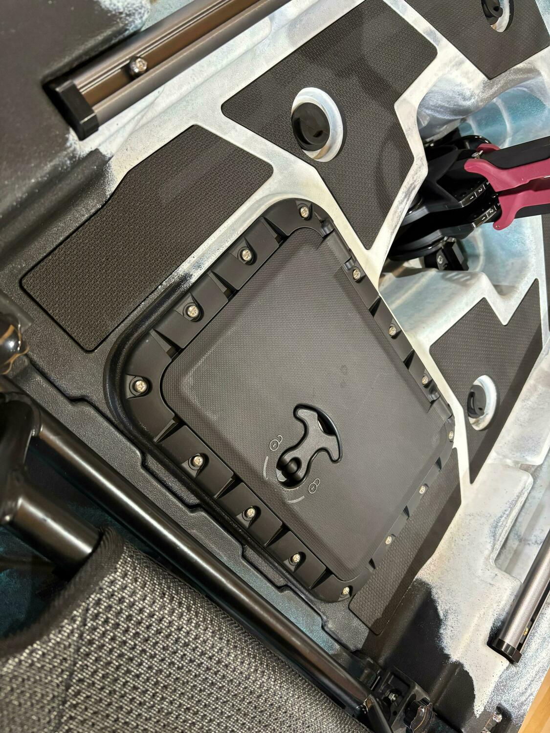 Kayak monoposto divisibile a pedali con pinne BIG MAMA START S500 componibile