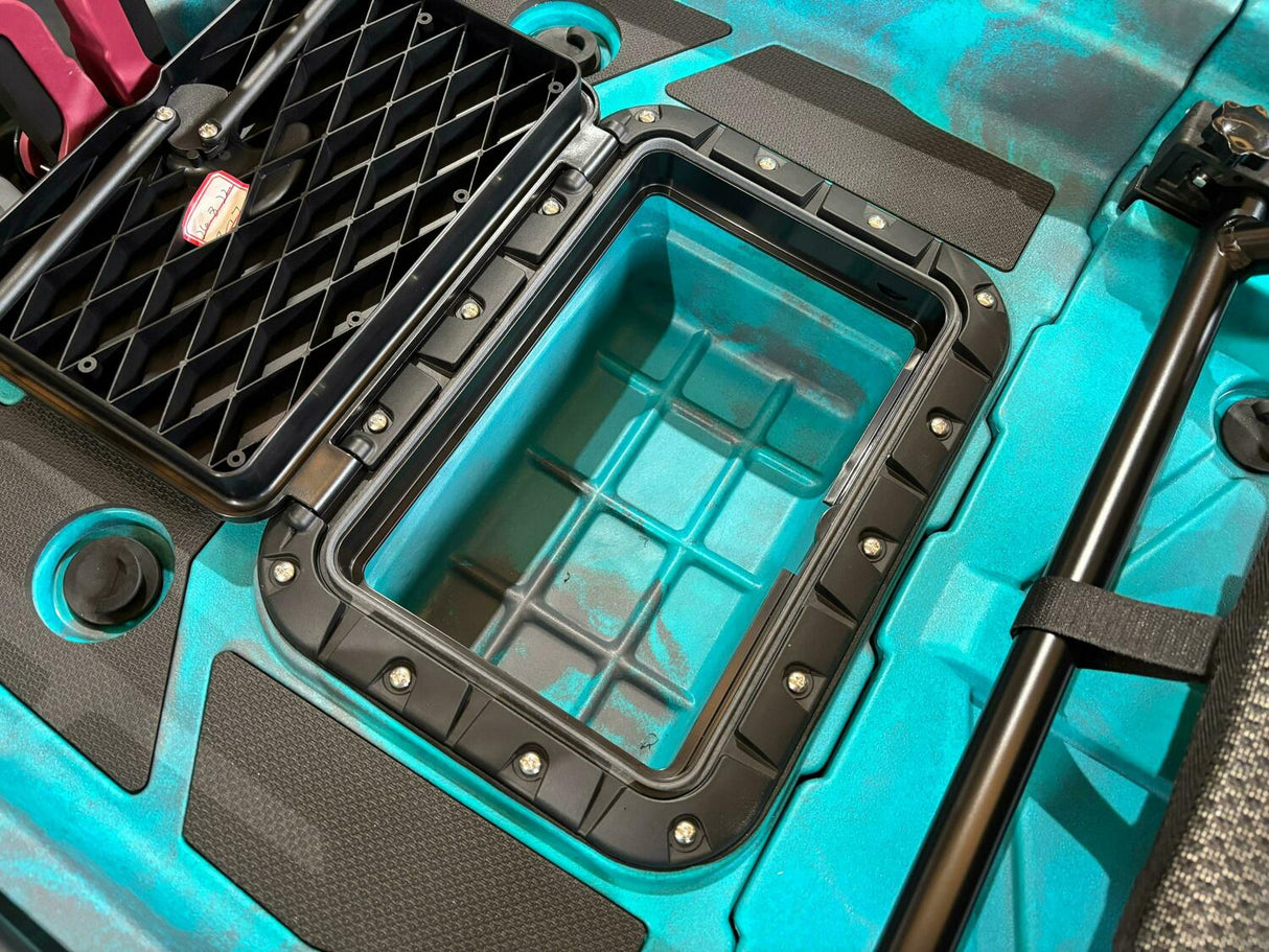 Kayak monoposto divisibile a pedali con pinne BIG MAMA START S500 componibile