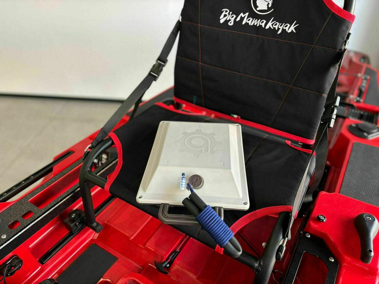 Motore elettrico per kayak Bixpy K1 Outboard Kit con batteria PP-378 Wh v4 + Adattatore Hoodoo Pedal Drive