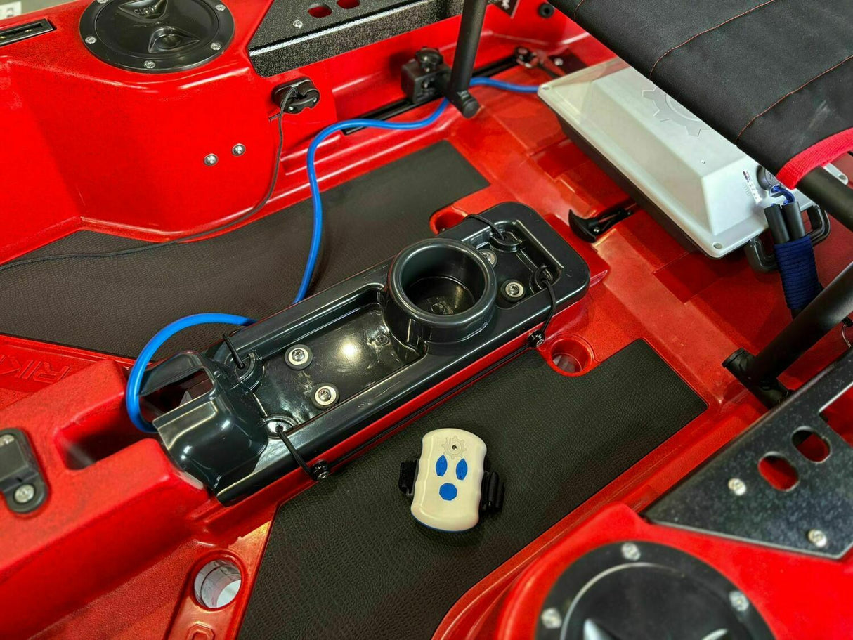 Motore elettrico per kayak Bixpy K1 Outboard Kit con batteria PP-378 Wh v4 + Adattatore Hoodoo Pedal Drive