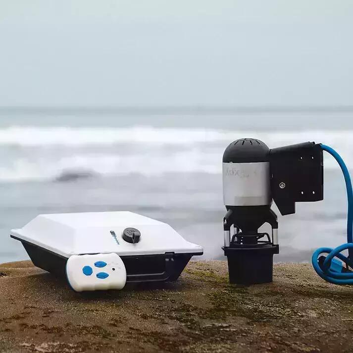 Motore elettrico per kayak Bixpy K1 Outboard Kit con batteria PP-378 Wh v4 + Adattatore Bixpy Eddyline Versa Rudder