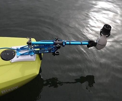 Bixpy Power Pole Adapter (K-1) Adattatore in alluminio con piastra orizzontale + palo verticale