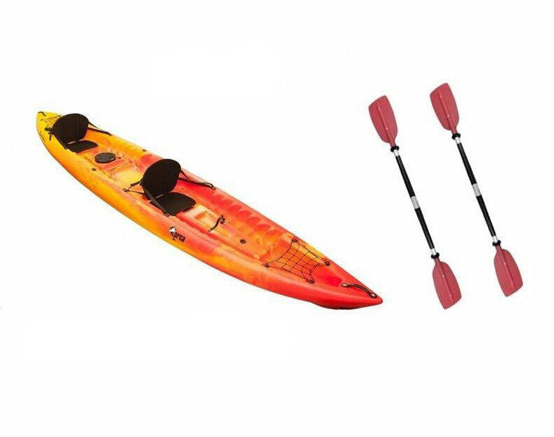Rainbow Orca Expedition Fishing Canoa Sit On Top 2/3 Posti 420 Cm + 2 Pagaie