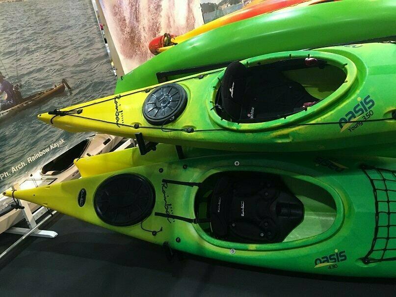 Rainbow Oasis 4.30 Expedition - Kayak 1 Posto 430 Cm + Gavoni + Schienale + Sedile + Pagaia