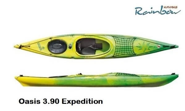 Rainbow Oasis 3.90 Expedition - Kayak 1 Posto 390 Cm + Gavone + Schienale + Sedile