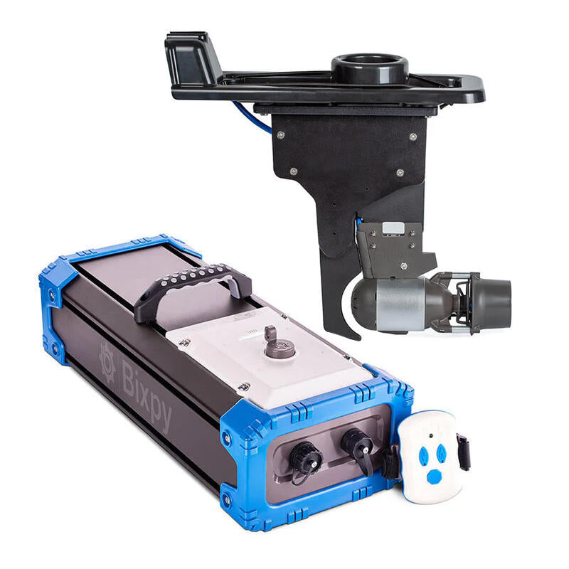 Motore elettrico per kayak Bixpy K1 Angler PRO Kit Outboard con batteria inclusa PP-768 Wh + Adattatore Hoodoo Pedal Drive