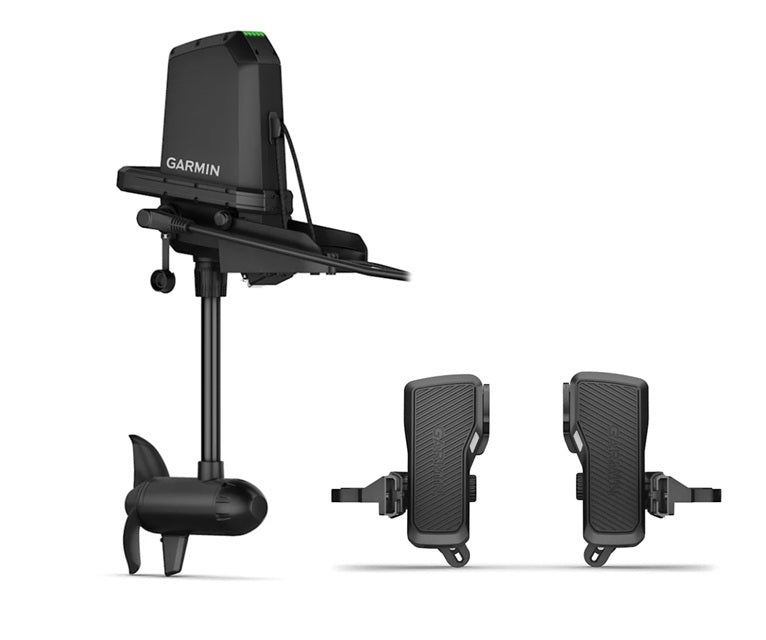 Kayak a Motore Triken 380 REV. con Garmin Force current, telecomando e controllo a pedali