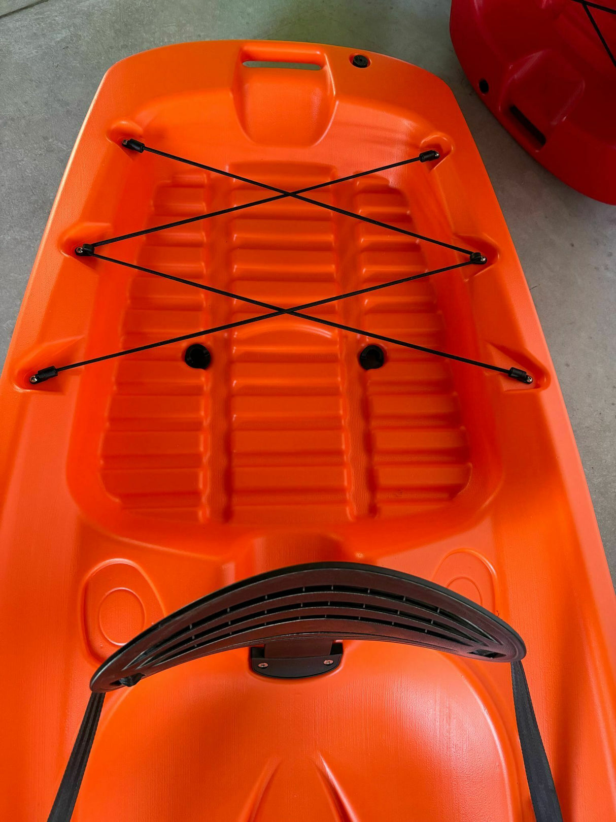 GIL 2.0 Big Mama Kayak - kayak monoposto da 254 cm + seggiolino + pagaia + gilet salvagente