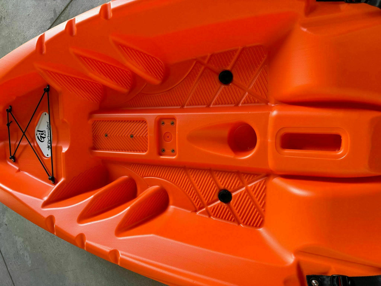 Canoa 1 posto GIL 2.0 BIG MAMA KAYAK - kayak monoposto da 254 cm + seggiolino + pagaia