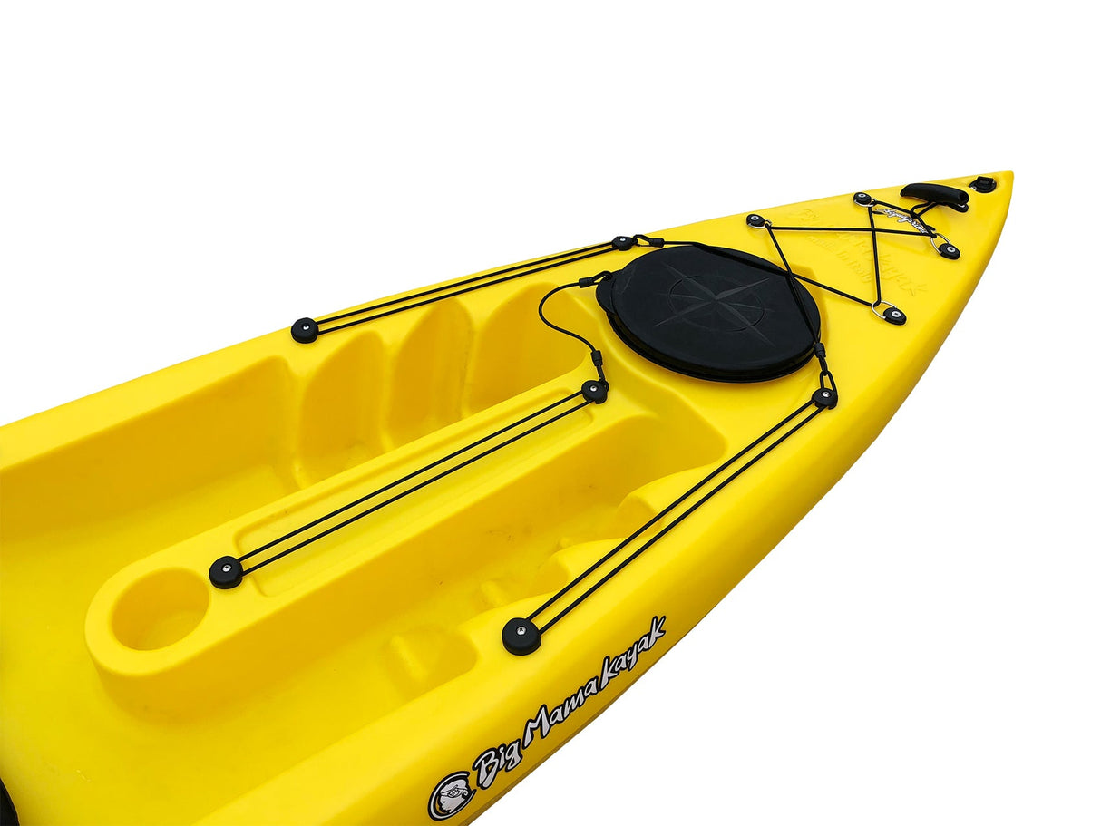 Kayak monoposto acquaprima Big Mama Kayak 310 cm + 2 gavoni + 1 pagaia in omaggio (pack 1) - NO sedile - arancione