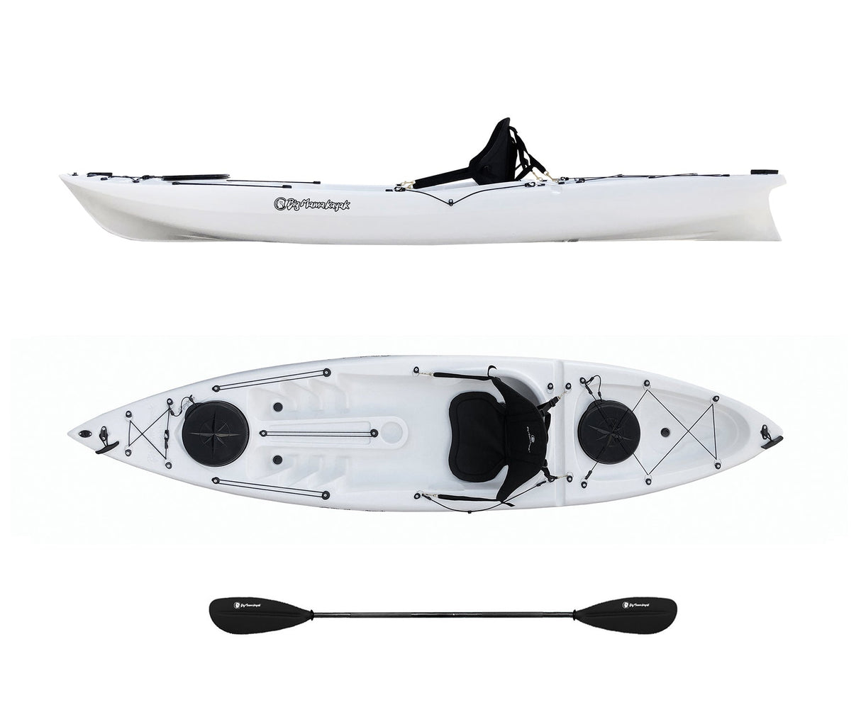 Kayak monoposto acquaprima Big Mama Kayak 310 cm + 2 gavoni + 1 pagaia in omaggio (pack 1) NO sedile - granit