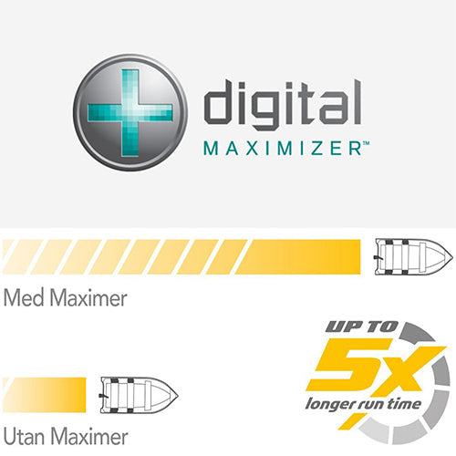 Minn kota riptide transom bt 55lbs/36" - motore per kayak con digital maximizer- acqua salata cod.jm-1363855