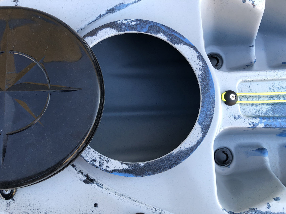 Canoa 1 posto singolo acquaprima limited edition Big Mama Kayak, monoposto 310 cm + 2 gavone + 1 pagaia + 1 seggiolino (full pack) - snake blu