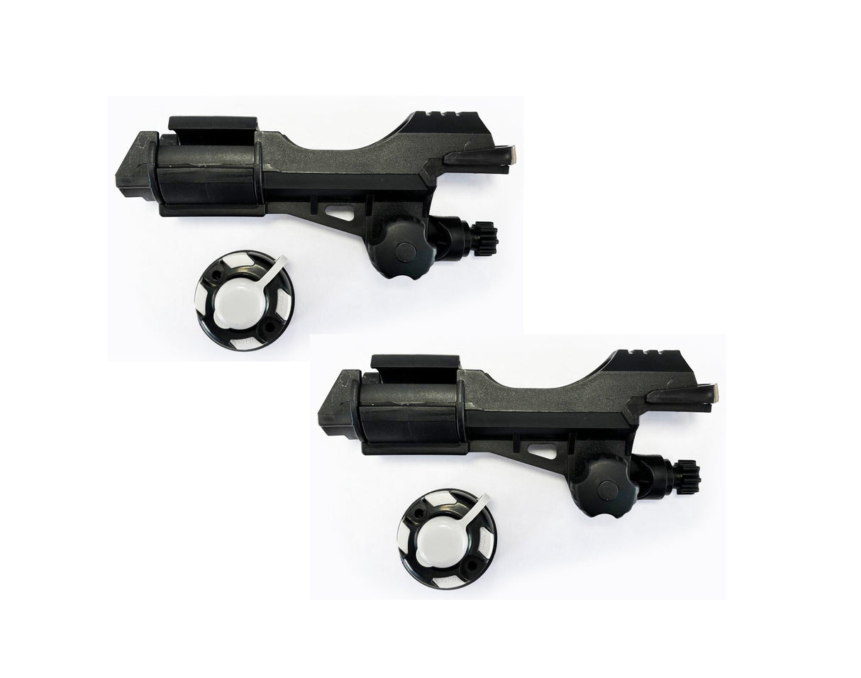 kayak componibile Split 2 Fishing Big Mama Kayak, canoa biposto modulare, si monta in 30 secondi, 2 portacanne (rosso)