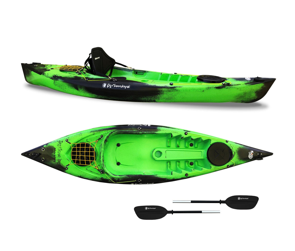 Kayak monoposto privat 2.0 limited edition big mama kayak - canoa da 295 cm + 2 gavoni + 1 pagaia in omaggio (pack 1)