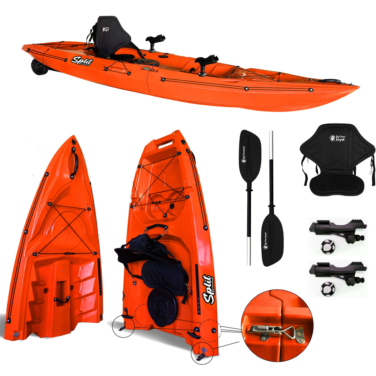 Gil Big Mama Kayak - Canoa Da 266 Cm + 1 Gavone + 1 Pagaia + 1 Seggiolino + 1 R Gil Big Mama Kayak - Canoa Da 266 Cm + 1 Gavone + 1 Pagaia + 1 Seggiolino + 1 R