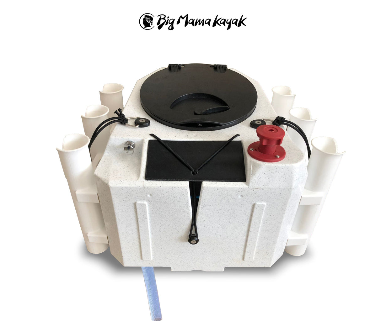 Vasca del vivo livewell ossigenata per triken (pompa e batteria inclusa)