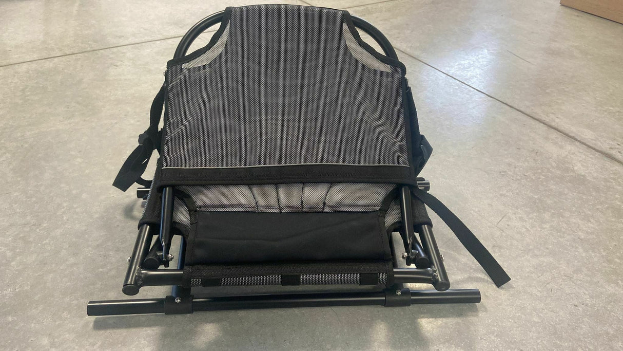 Seggiolino per kayak telaio in alluminio regolabile in altezza su 3 livelli