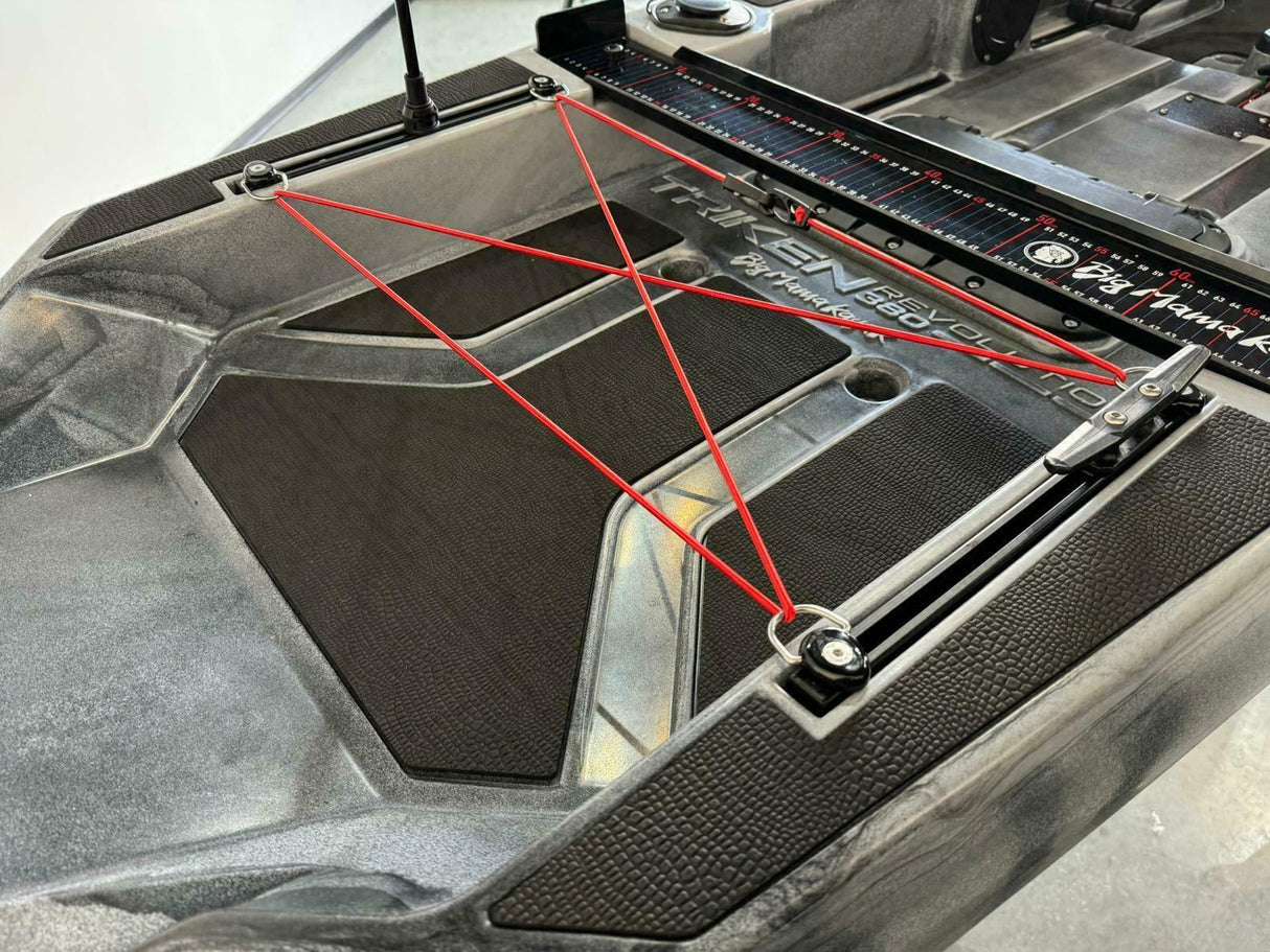 Big Mama Kayak a pedali triken 380 + motore di prua Haswing Cayman 55LB cod. HSW50743