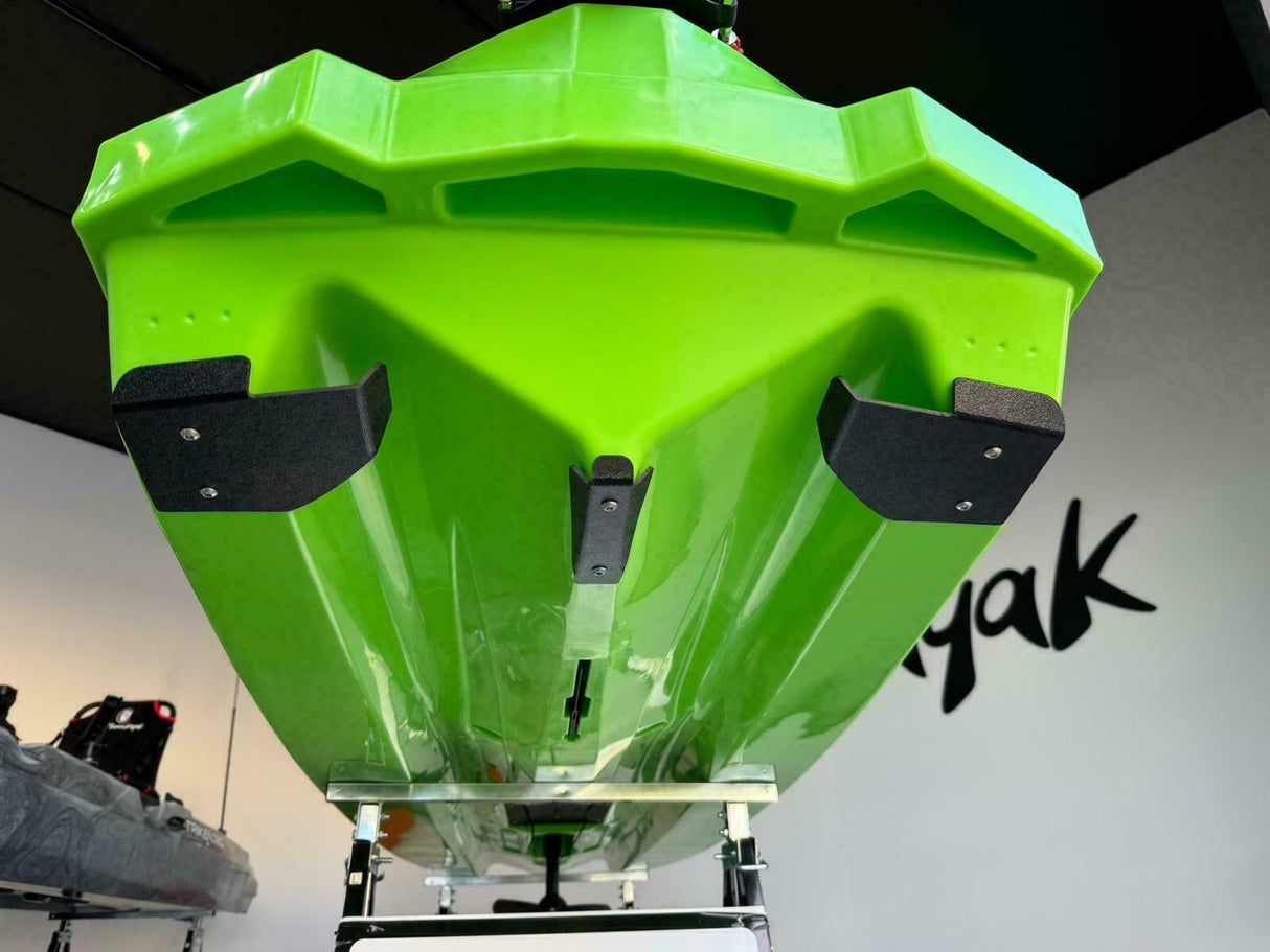 Big Mama Kayak a pedali triken 380 + garmin striker vivid 7sv ecoscandaglio + trasduttore + kit braccetto display