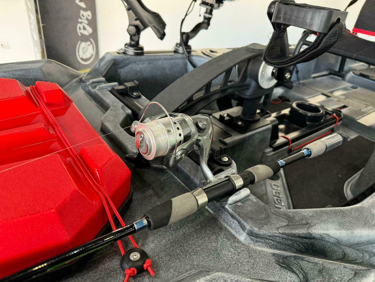 Big Mama Kayak a pedali triken 380 + motore di prua Haswing Cayman 55LB cod. HSW50743