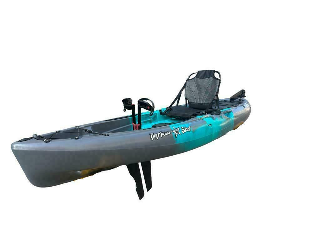 Kayak divisibile a pedali con pinne Big Mama START S300 monoposto componibile