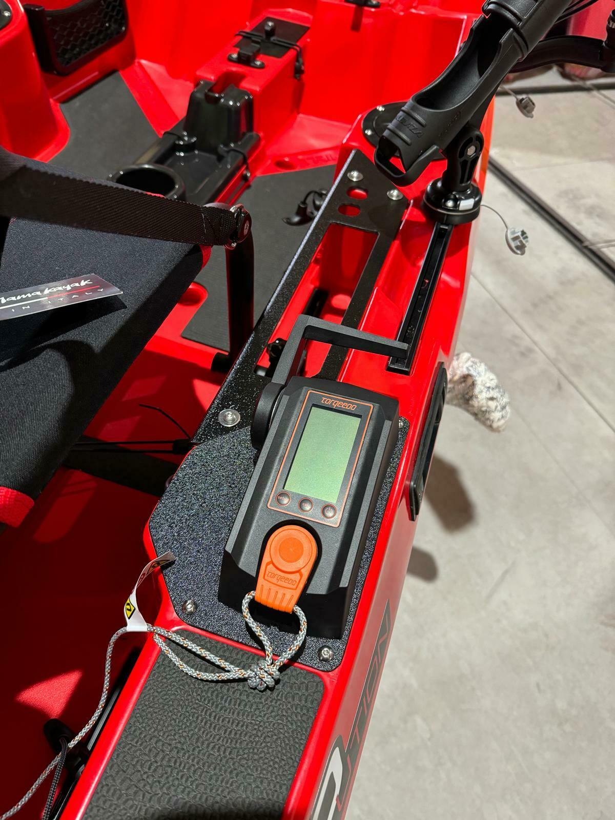 Big Mama Kayak a pedali Triken 380 + motore torqeedo 403ac + gruppo pedali