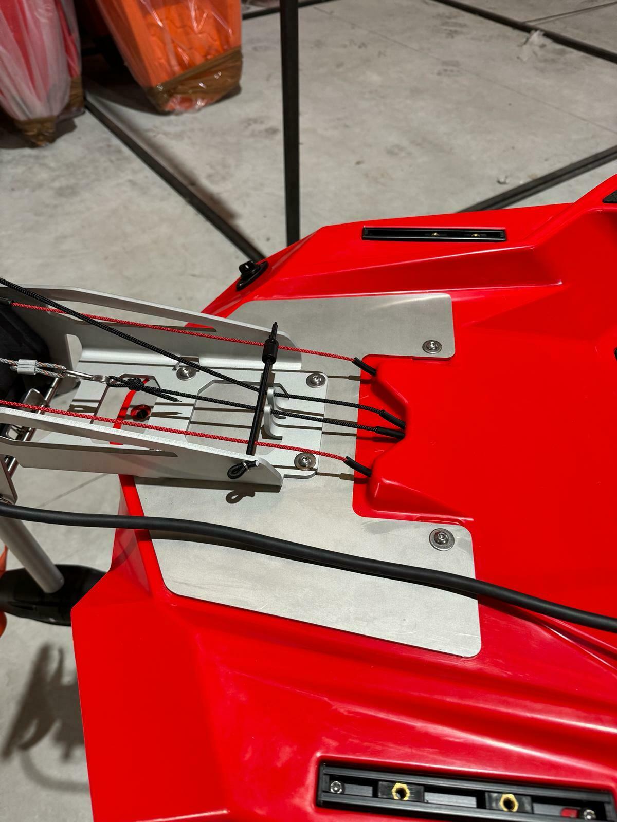 Piastra inox per motore Torqeedo Triken 380