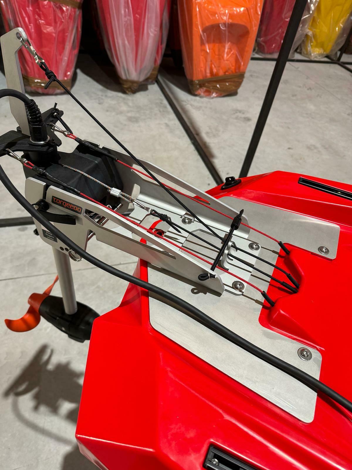 Big Mama Kayak a pedali Triken 380 + motore torqeedo 403ac + gruppo pedali