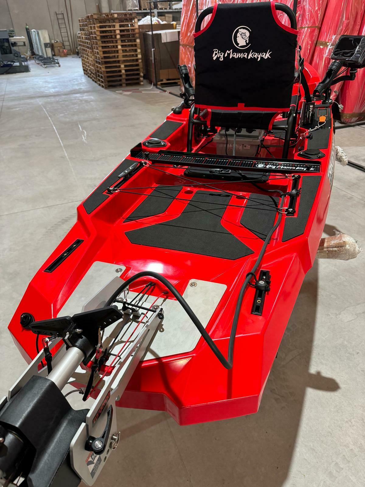 Big Mama Kayak a pedali Triken 380 + motore torqeedo 403ac + gruppo pedali