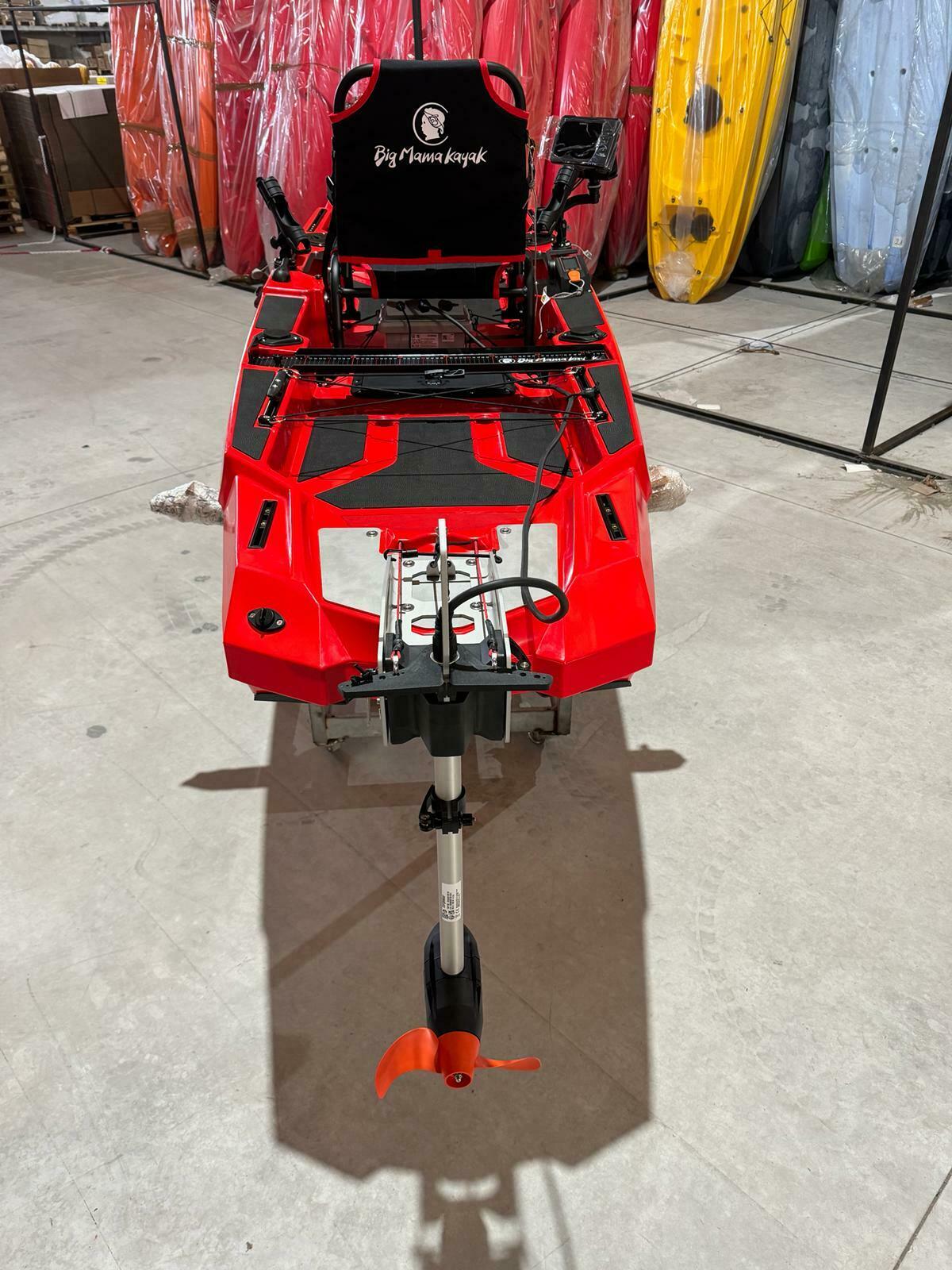 Big Mama Kayak a pedali Triken 380 + motore torqeedo 403ac + gruppo pedali