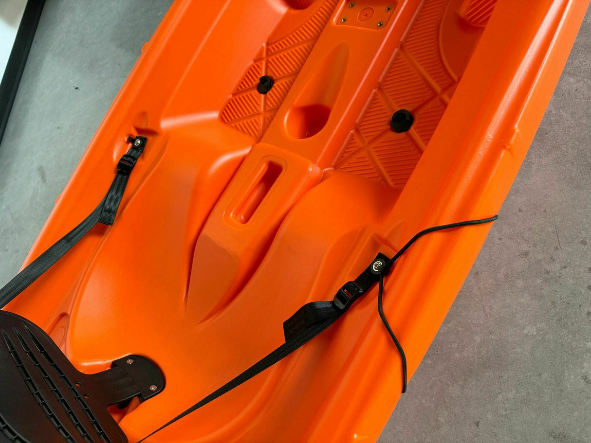 canoa monoposto GIL 2.0 Big Mama START - kayak da 254 cm + seggiolino + pagaia - verde